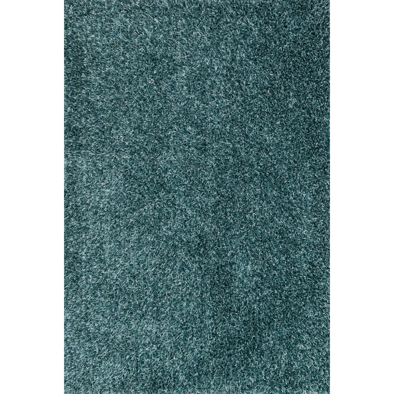 Carrera Shag Seafoam Rug (18" X 18" Sample)