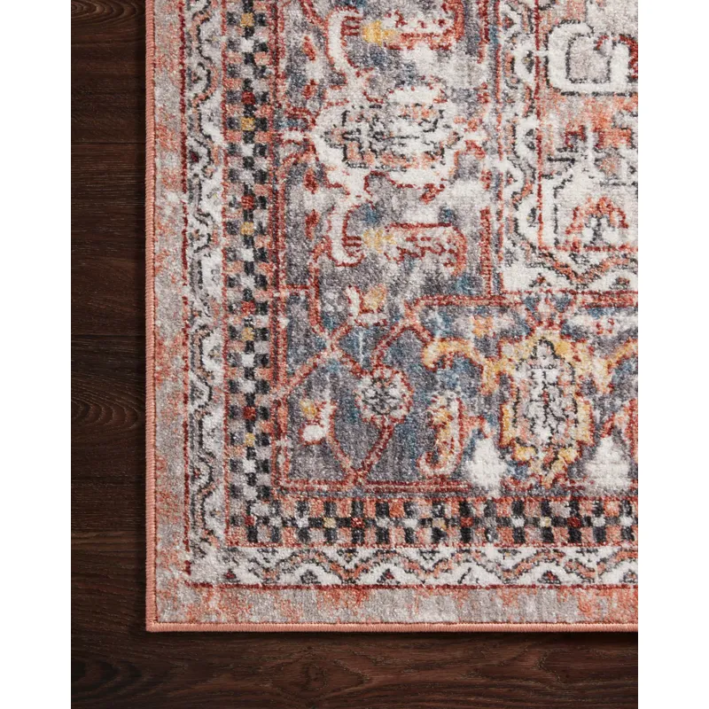 Cassandra Rust / Multi Rug (6' 7" X 9' 3")