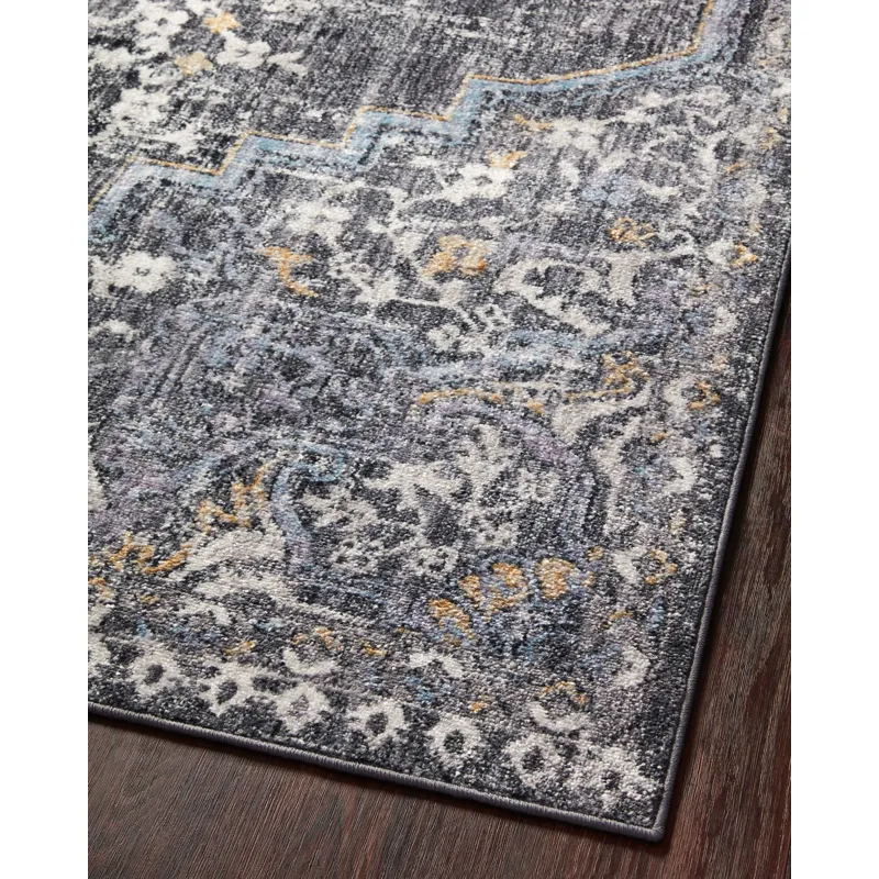 Cassandra Charcoal / Gold Rug (11' 6" X 15')