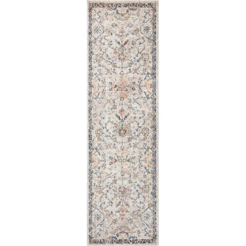 Cassandra Dove / Navy Rug (2' 6" X 4' 0")