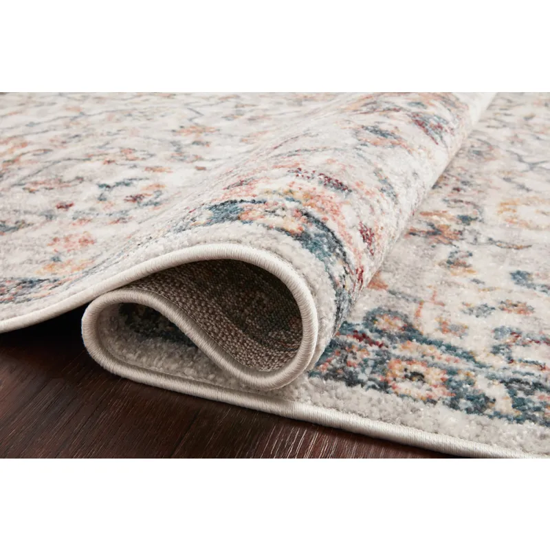 Cassandra Dove / Navy Rug (2' 6" X 4' 0")