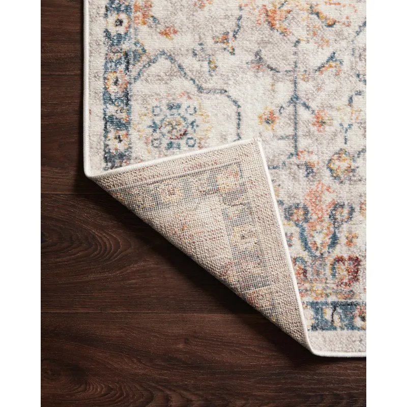 Cassandra Dove / Navy Rug (2' 6" X 4' 0")