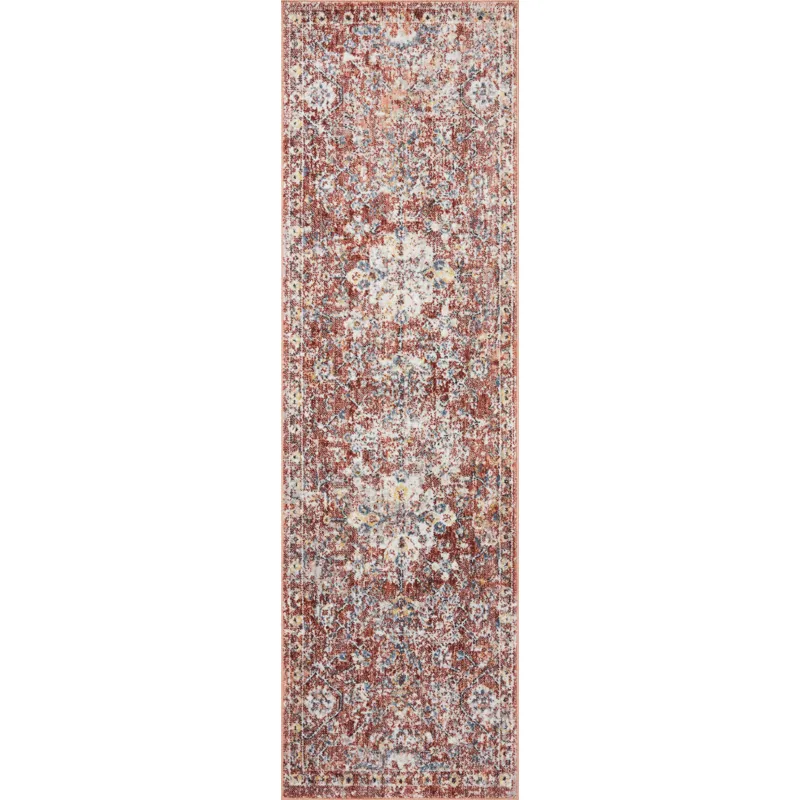 Cassandra Rust / Ivory Rug (3' 9" X 5' 9")