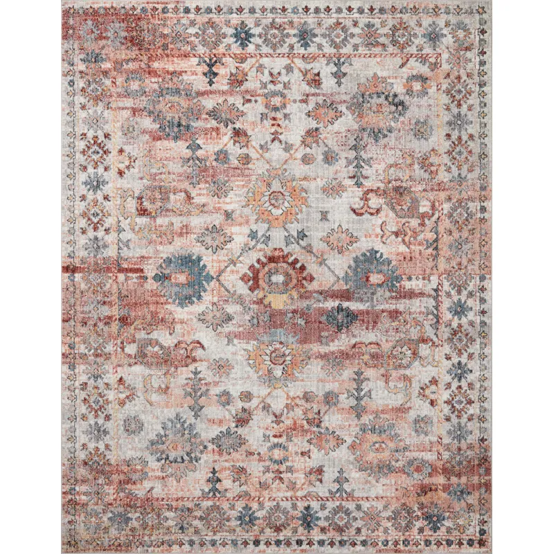 Cassandra Rust / Multi Rug (7' 10" X 10')