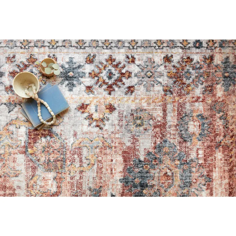 Cassandra Rust / Multi Rug (7' 10" X 10')