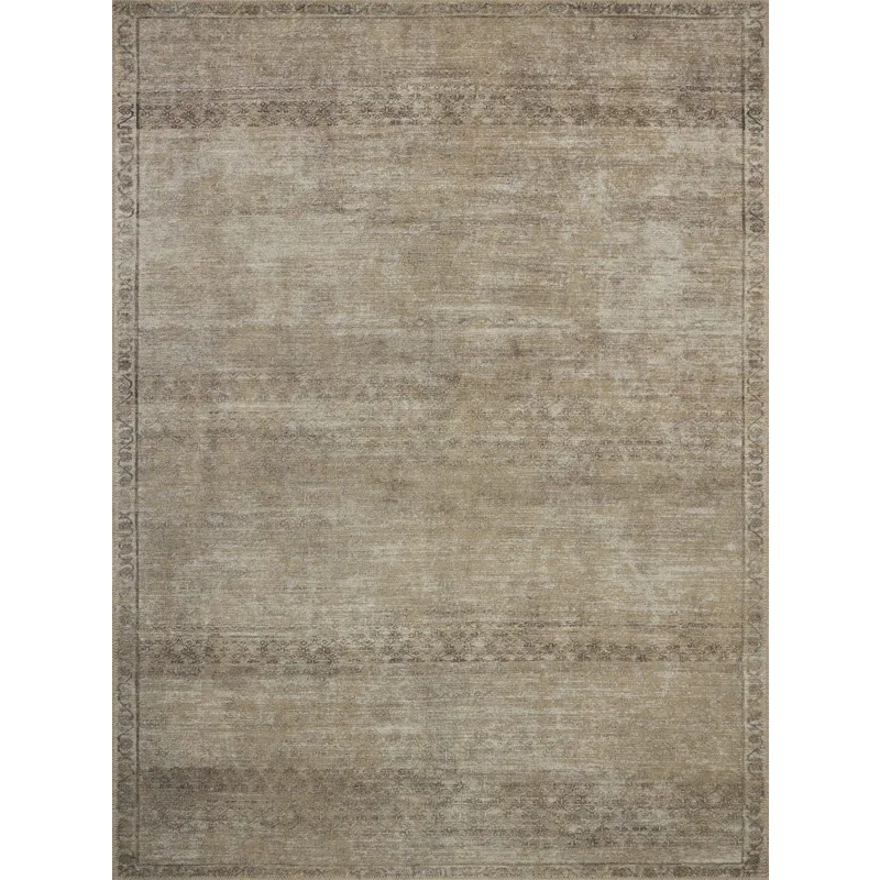 Amber Lewis x Loloi Cambria Ash / Bark 2\'-3\" x 3\'-9\" Rug