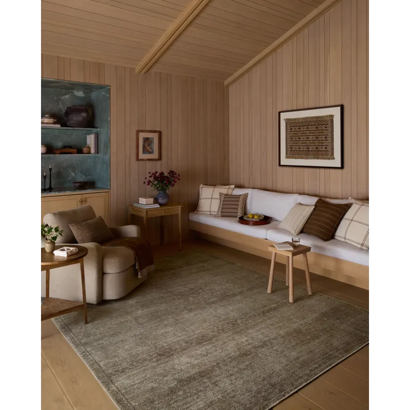 Amber Lewis x Loloi Cambria Ash / Bark 2\'-3\" x 3\'-9\" Rug