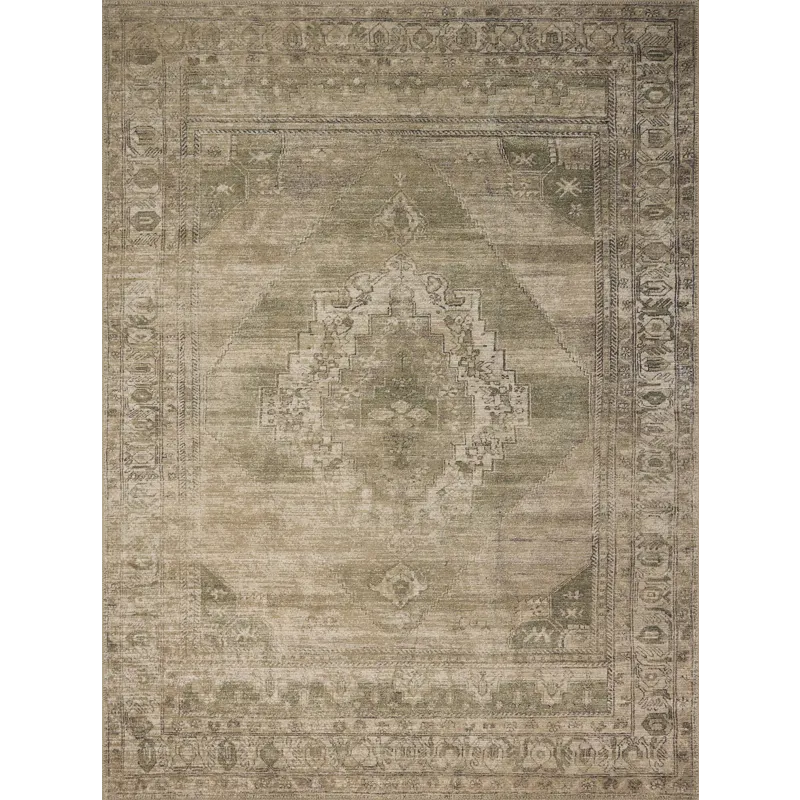 Amber Lewis x Loloi Cambria Sand / Olive 10\'-0\" x 14\'-0\" Rug