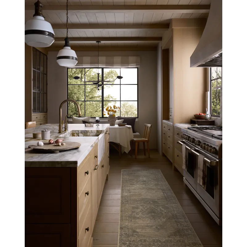 Amber Lewis x Loloi Cambria Sand / Olive 10\'-0\" x 14\'-0\" Rug