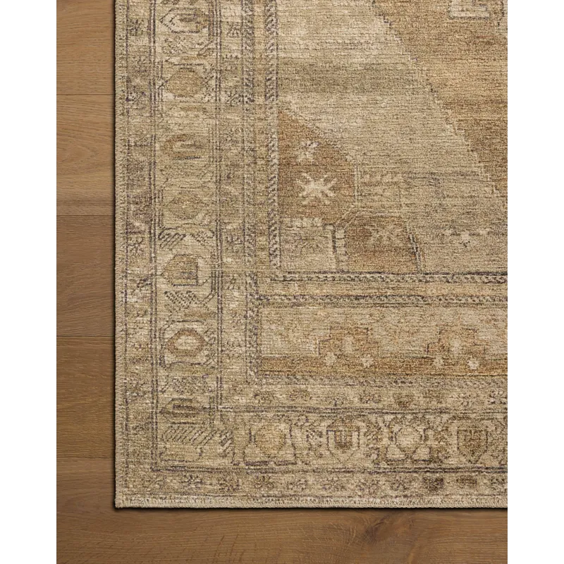 Amber Lewis x Loloi Cambria Taupe / Antique Bronze 2\'-6\" x 7\'-6\" Rug