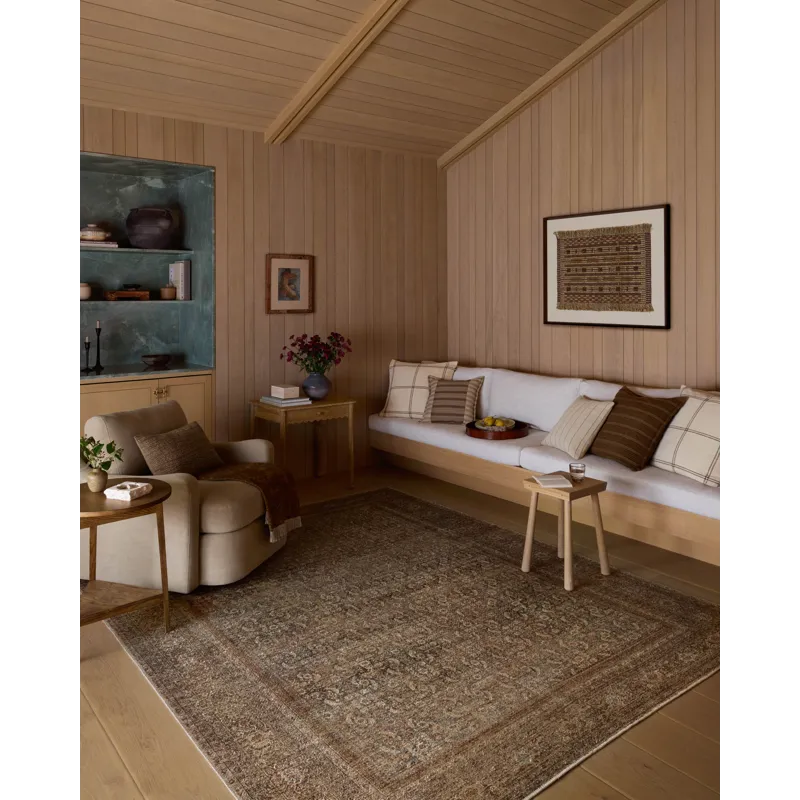 Amber Lewis x Loloi Cambria Ocean / Bark 7\'-6\" x 9\'-6\" Rug