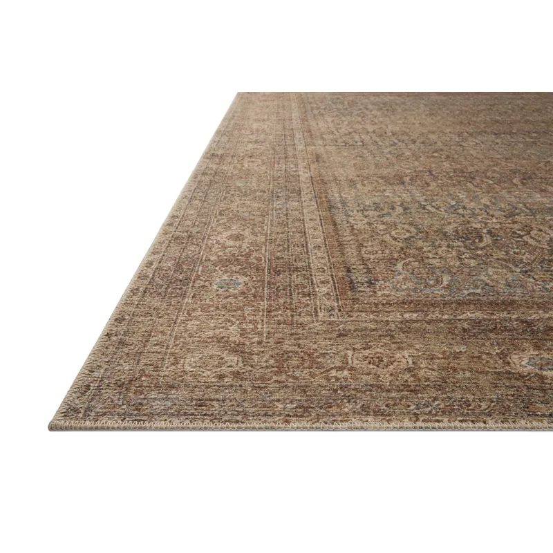Amber Lewis x Loloi Cambria Ocean / Bark 7\'-6\" x 9\'-6\" Rug