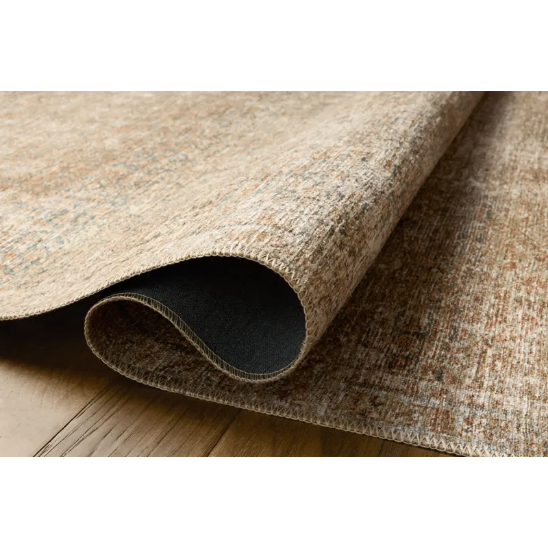 Amber Lewis x Loloi Cambria Ocean / Brick 2\'-0\" x 5\'-0\" Rug