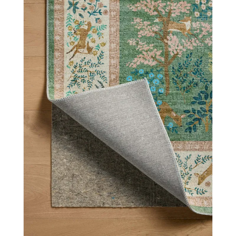 Loloi X Rifle Paper Co. Canopy 2\'-3\" X 3\'-9\" Rug