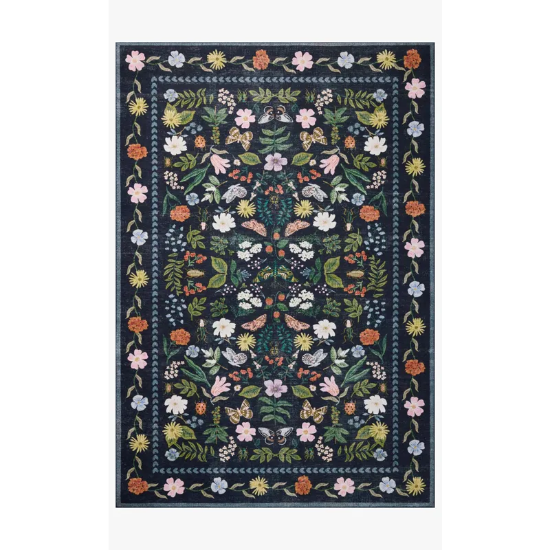 Loloi X Rifle Paper Co. Canopy 2\'-3\" X 3\'-9\" Rug