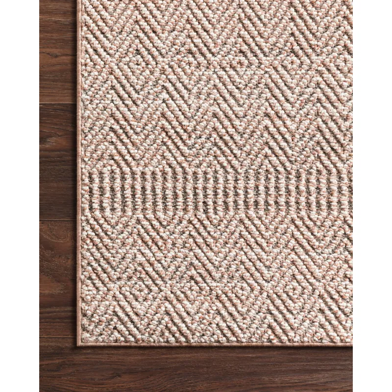 Cole Blush / Ivory Rug (4' 0" X 5' 9")