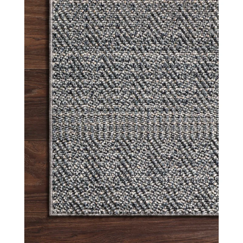 Cole Denim / Grey Rug (5' 0" X 7' 6")