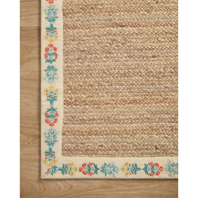 Loloi X Rifle Paper Co. Costa 5\'-0\" X 7\'-6\" Rug