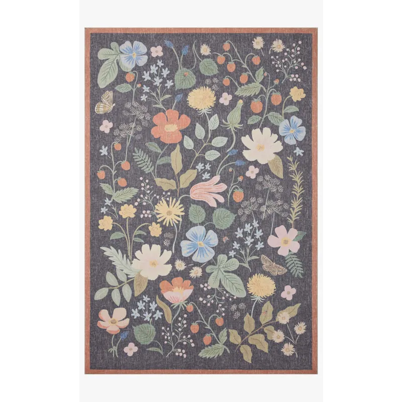 Loloi X Rifle Paper Co. Cotswolds 2\'-6\" X 7\'-6\" Rug