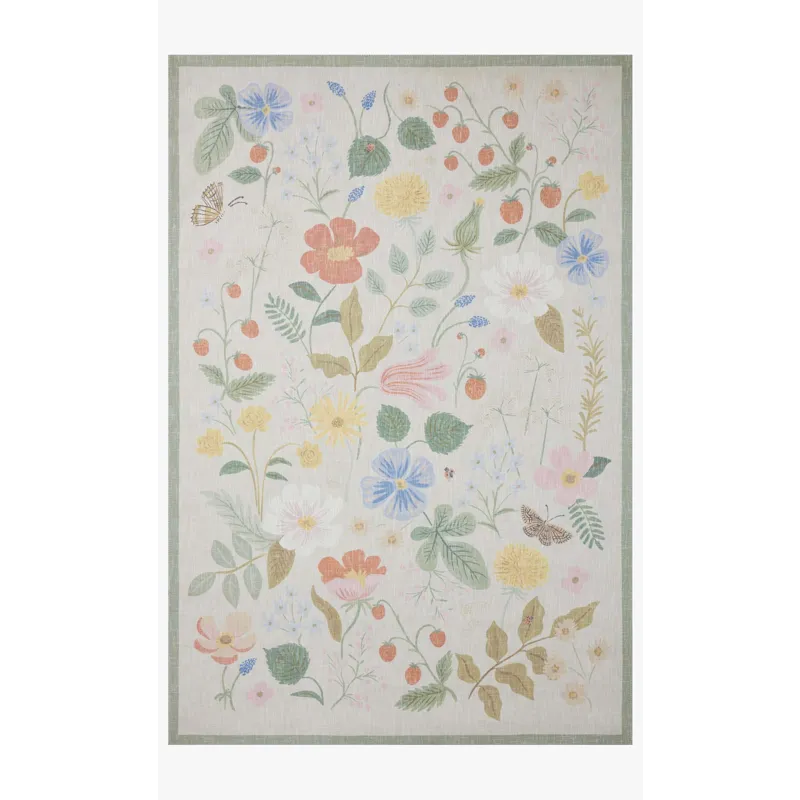 Loloi X Rifle Paper Co. Cotswolds 8\'-6\" X 11\'-6\" Rug
