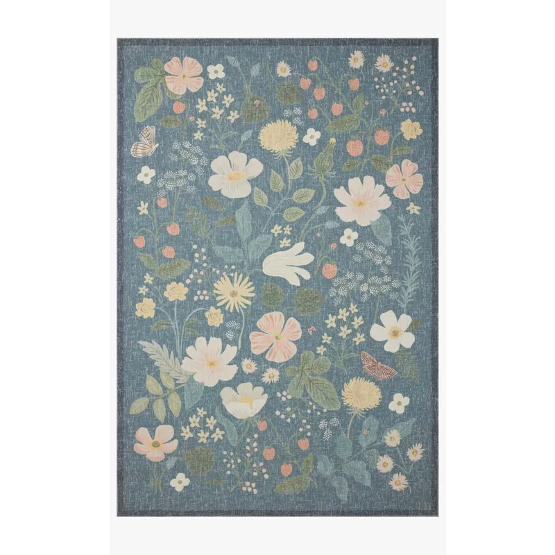 Loloi X Rifle Paper Co. Cotswolds 2\'-6\" X 7\'-6\" Rug