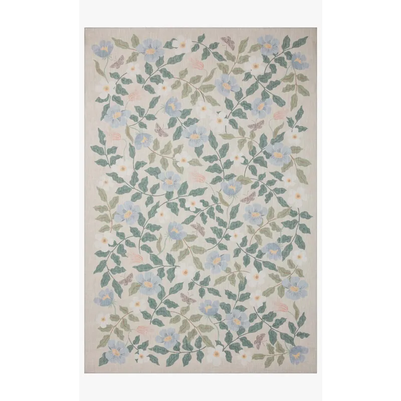 Loloi X Rifle Paper Co. Cotswolds 7\'-6\" X 9\'-6\" Rug