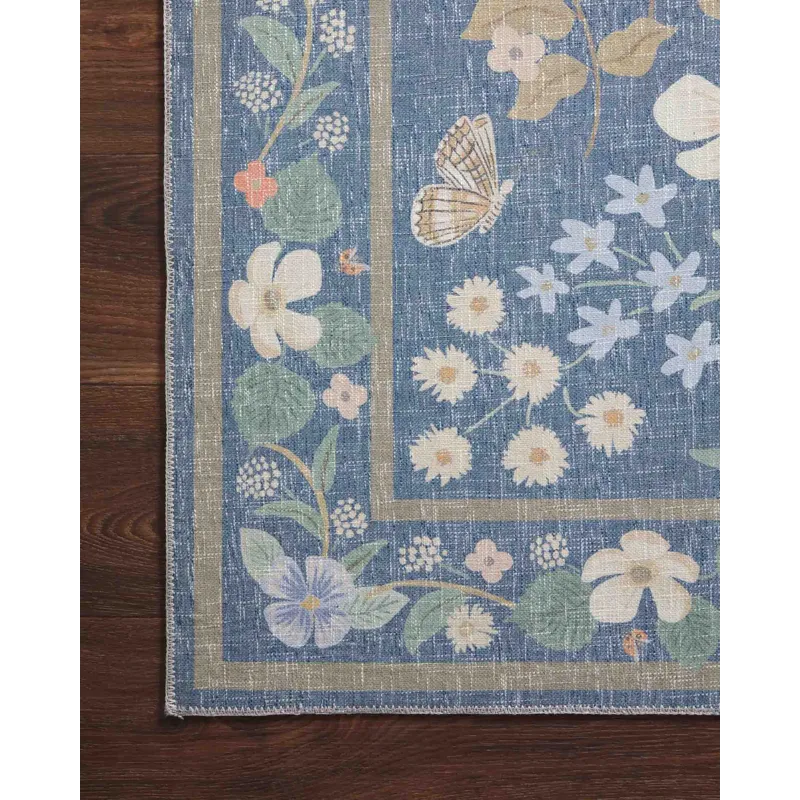 Loloi X Rifle Paper Co. Cotswolds 3\'-6\" X 5\'-6\" Rug