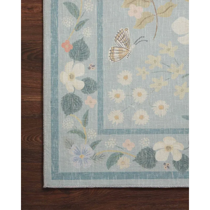 Loloi X Rifle Paper Co. Cotswolds 5\'-0\" X 7\'-6\" Rug