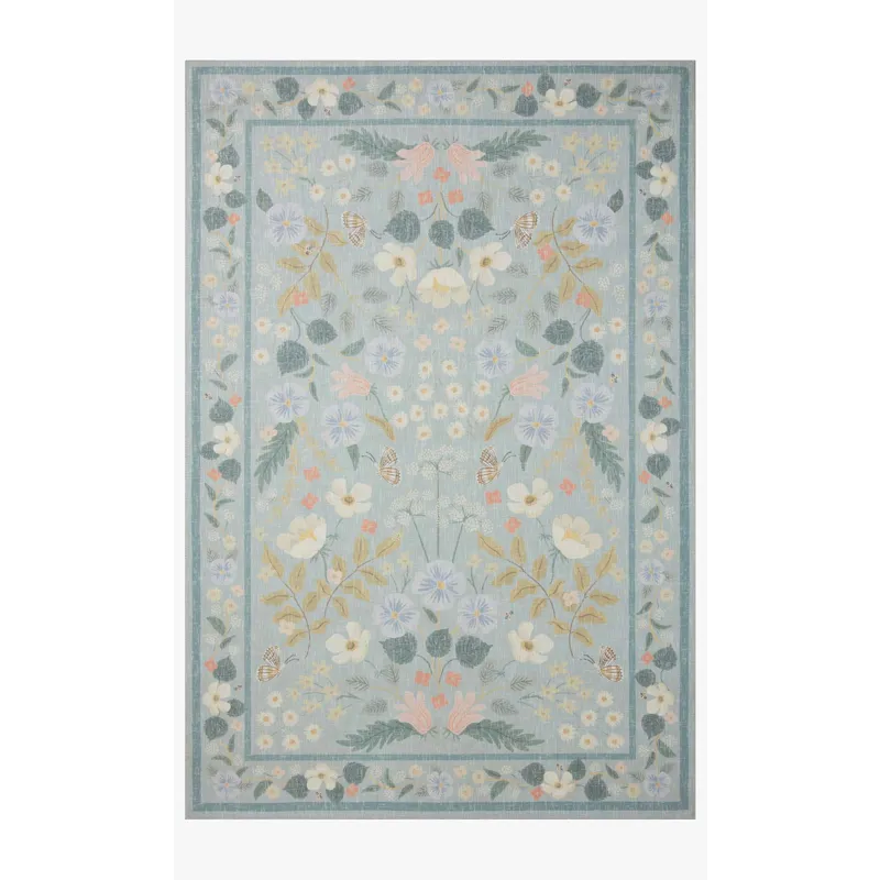 Loloi X Rifle Paper Co. Cotswolds 5\'-0\" X 7\'-6\" Rug