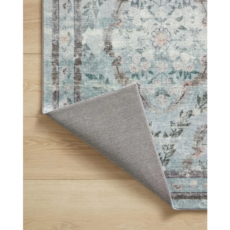 Loloi X Rifle Paper Co. Courtyard 2\'-0\" X 5\'-0\" Rug