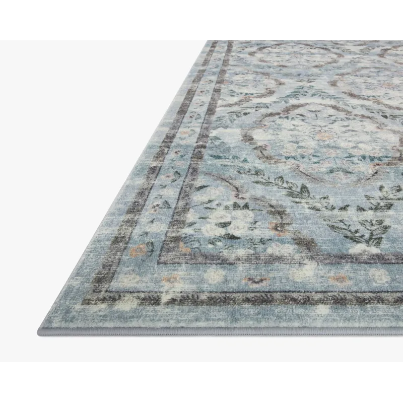 Loloi X Rifle Paper Co. Courtyard 2\'-0\" X 5\'-0\" Rug