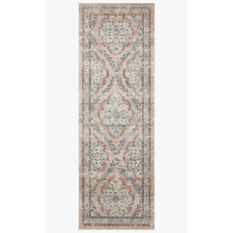 Loloi X Rifle Paper Co. Courtyard 2\'-0\" X 5\'-0\" Rug