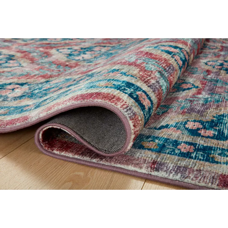 Loloi X Rifle Paper Co. Courtyard 2\'-0\" X 5\'-0\" Rug