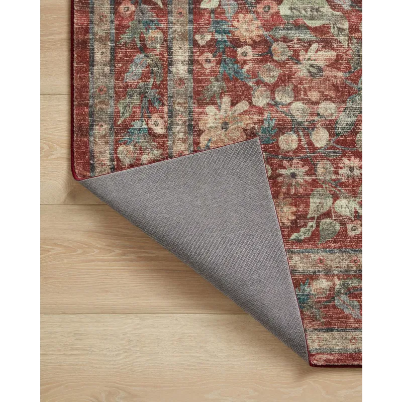 Loloi X Rifle Paper Co. Courtyard 8\'-6\" X 11\'-6\" Rug