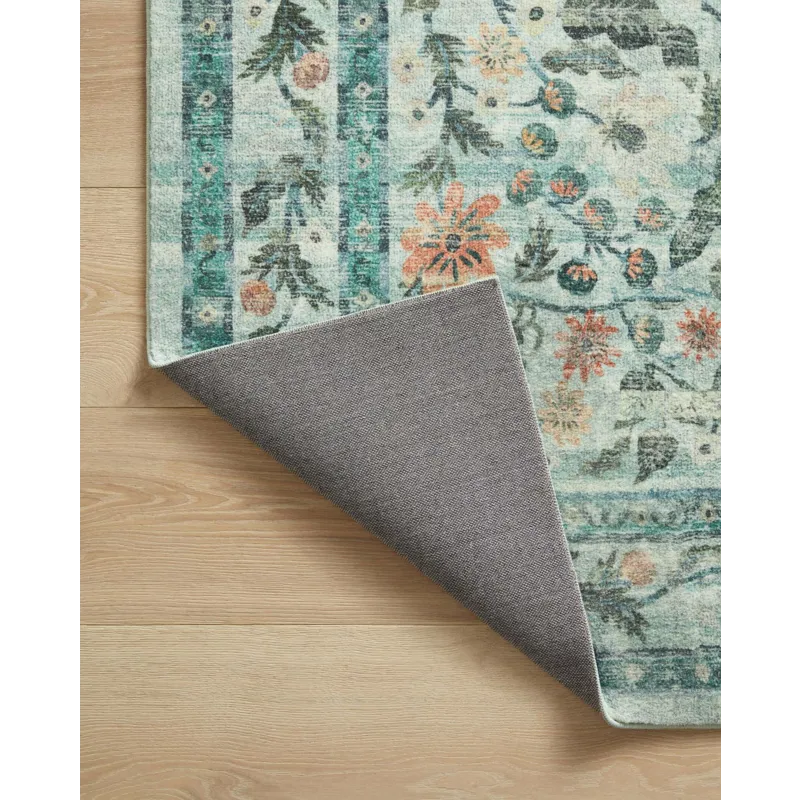 Loloi X Rifle Paper Co. Courtyard 8\'-6\" X 11\'-6\" Rug