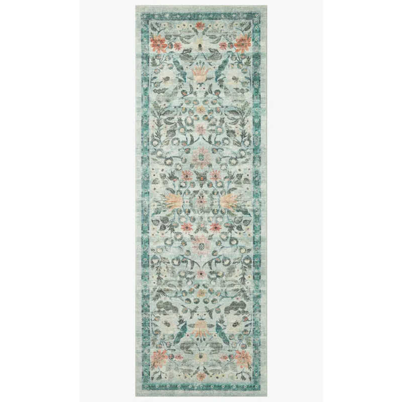 Loloi X Rifle Paper Co. Courtyard 8\'-6\" X 11\'-6\" Rug