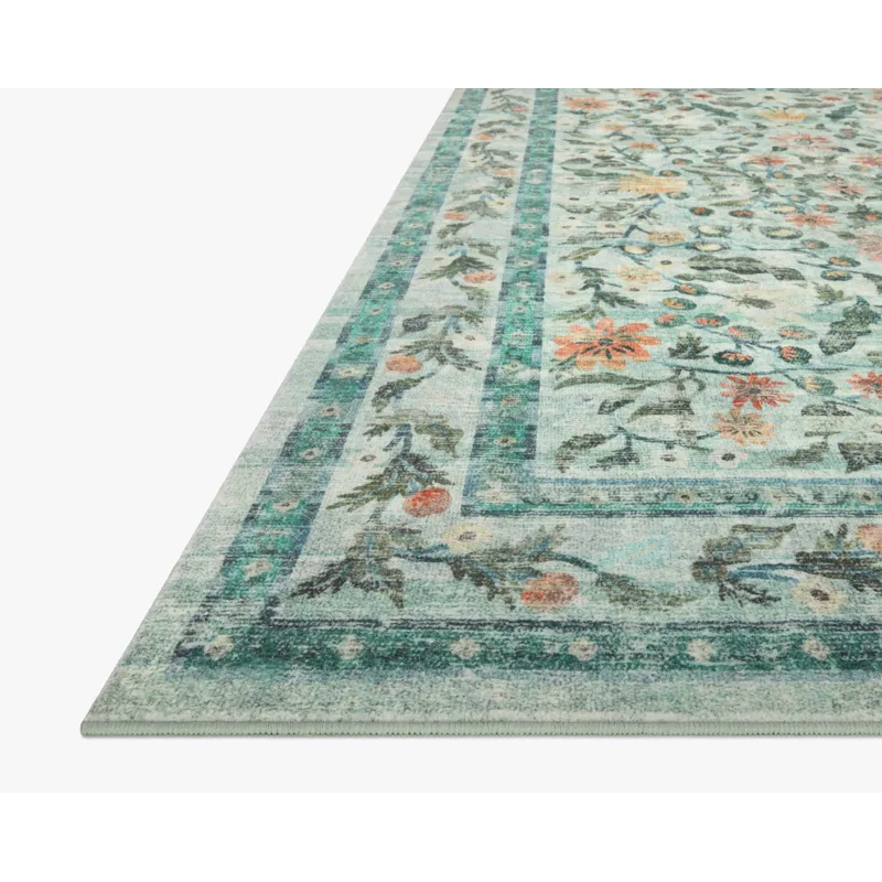 Loloi X Rifle Paper Co. Courtyard 8\'-6\" X 11\'-6\" Rug