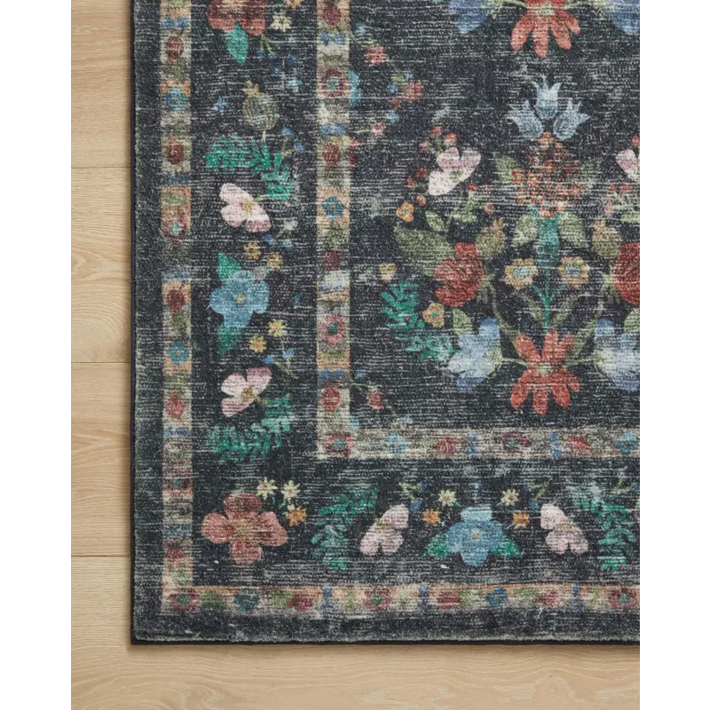 Loloi X Rifle Paper Co. Courtyard 3\'-6\" X 5\'-6\" Rug