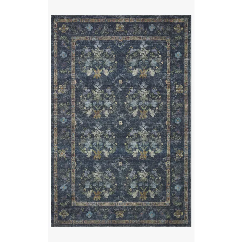 Loloi X Rifle Paper Co. Courtyard 3\'-6\" X 5\'-6\" Rug