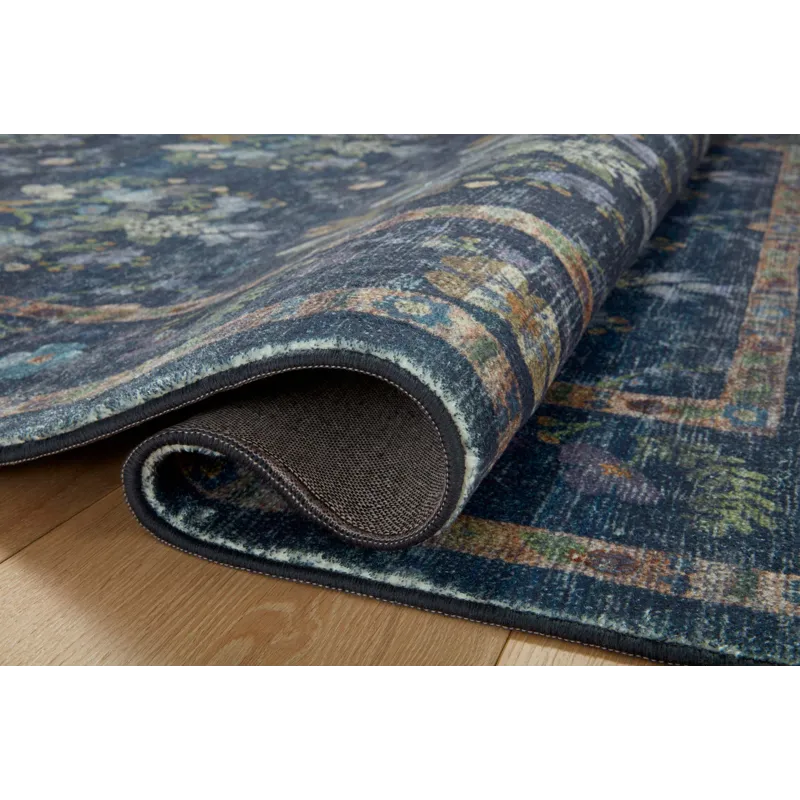 Loloi X Rifle Paper Co. Courtyard 3\'-6\" X 5\'-6\" Rug