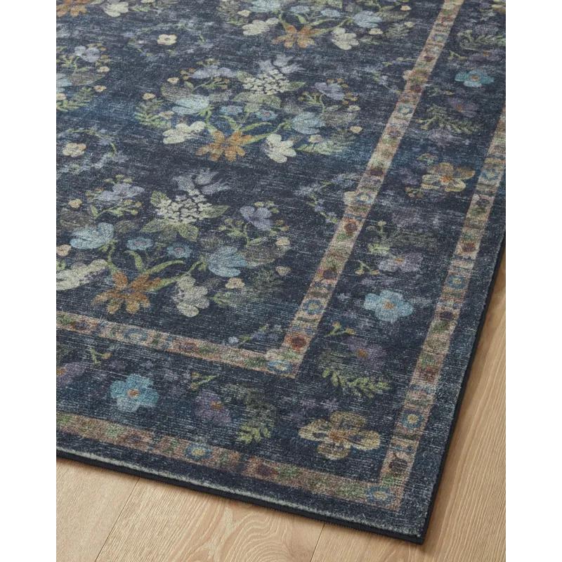 Loloi X Rifle Paper Co. Courtyard 3\'-6\" X 5\'-6\" Rug