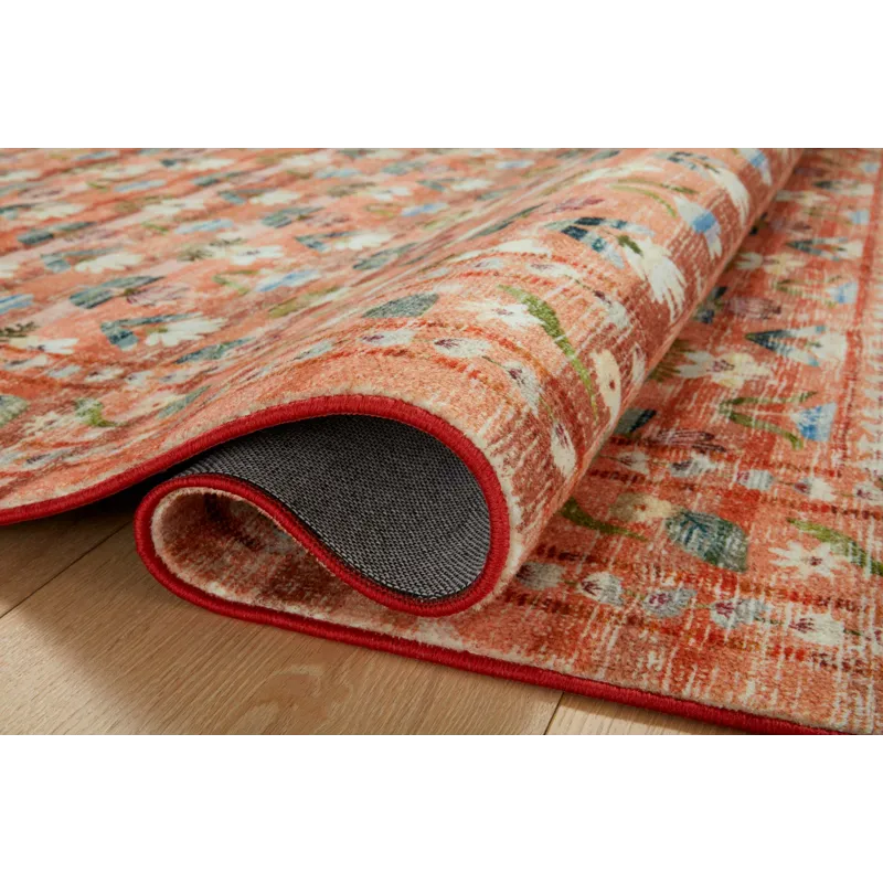 Loloi X Rifle Paper Co. Courtyard 8\'-6\" X 11\'-6\" Rug