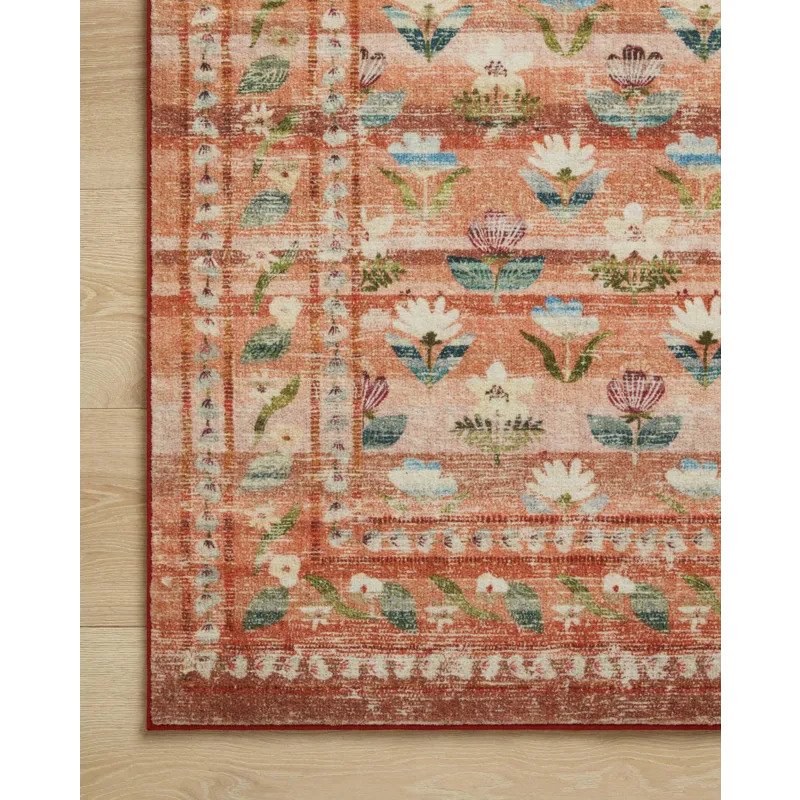 Loloi X Rifle Paper Co. Courtyard 8\'-6\" X 11\'-6\" Rug