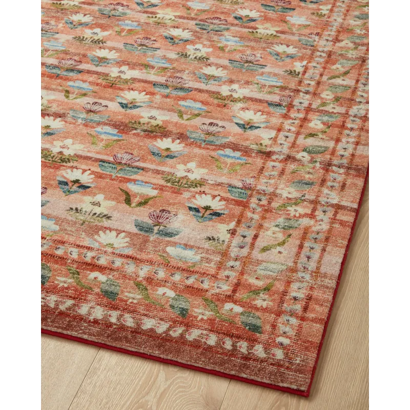 Loloi X Rifle Paper Co. Courtyard 8\'-6\" X 11\'-6\" Rug