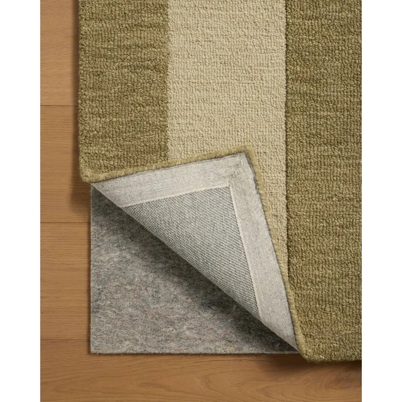 Leanne Ford x Loloi Craven Light Olive / Oatmeal 2\'-3\" x 3\'-9\" Rug