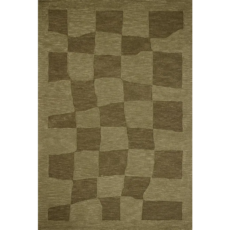 Leanne Ford x Loloi Craven Green / Olive 8\'-6\" x 11\'-6\" Rug