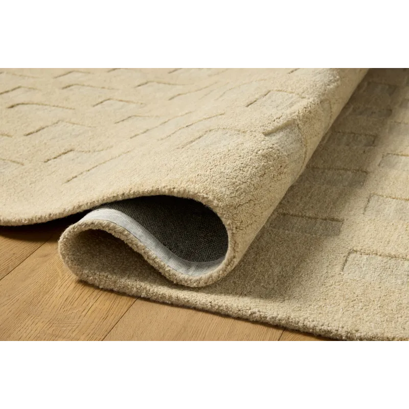 Leanne Ford x Loloi Craven Oatmeal / Dove 2\'-6\" x 7\'-6\" Rug