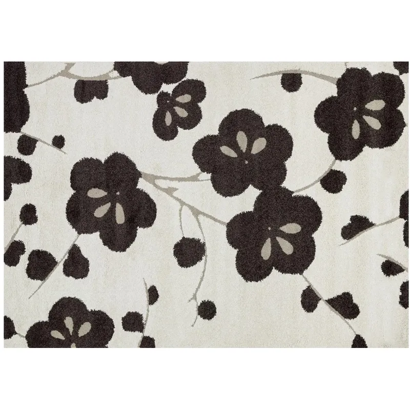 EN-08 IVORY / EXPRESSO (2'3" x 3'9")