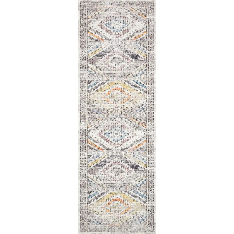 Dante Ivory / Multi Rug (2' 6" X 4' 0")