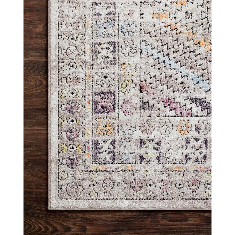 Dante Ivory / Multi Rug (2' 6" X 4' 0")